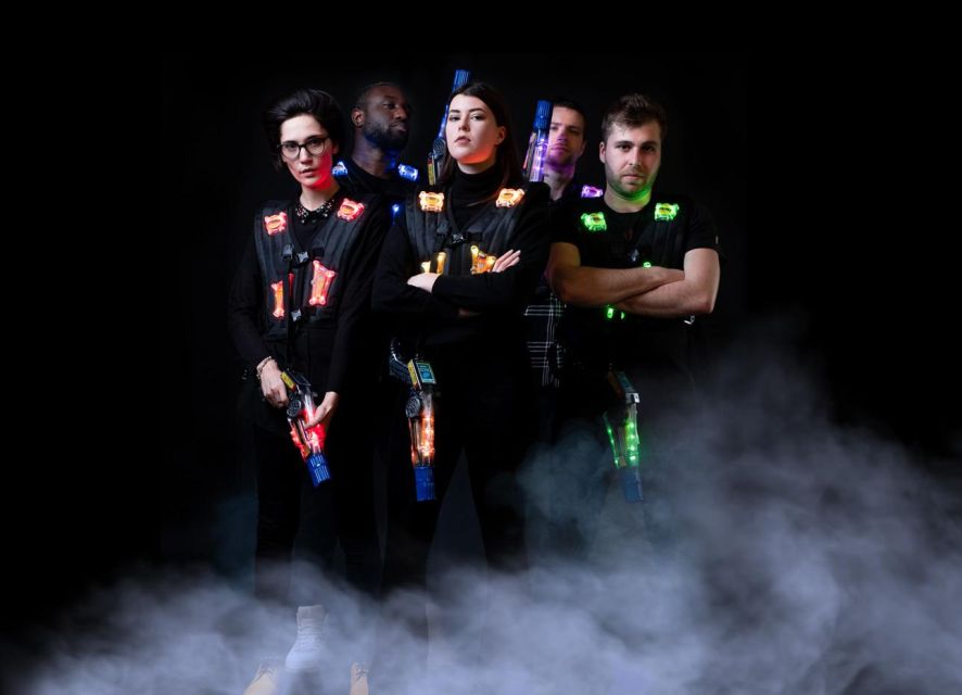 3 round zone Premium Lasertag - Equipment and comfort tips for Berlin laser tag