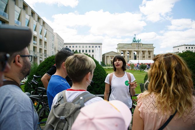 All of Berlin (city panorama) - Holocaust Memorial and Brandenburg Gate: a serious finish with big views