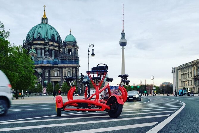 Beer Bike & Party Bike Highlights Berlin City Tour including pick-up - Berlin from a Beer Bike: why this route feels different