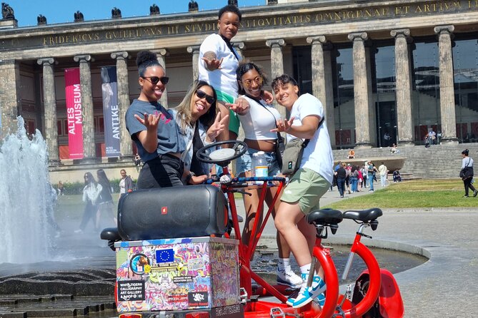 Beer Bike & Party Bike Highlights Berlin City Tour including pick-up - Government District highlights: Reichstag, chancellery, and the power centers