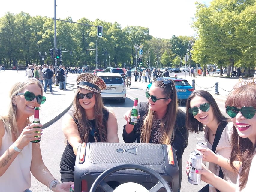 Beer Bike & Party Bike: Unforgettable Berlin City Tour incl. pickup - On the Bike: Comfort Touches That Actually Matter