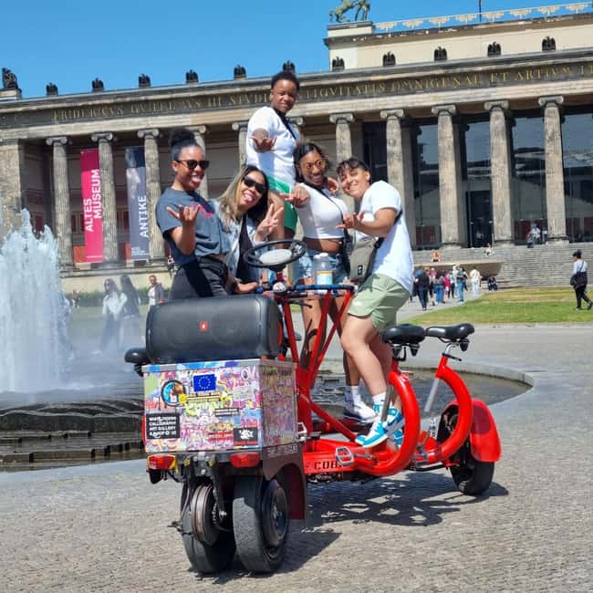 Beer Bike & Party Bike: Unforgettable Berlin City Tour incl. pickup - Street Art Options for a Creative Berlin Day