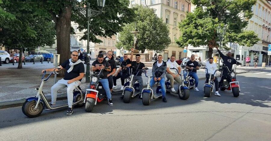 Berlin: 2-Hour City Guided Tour on a Fat Scooter - Checkpoint Charlie and the Berlin Wall story you can actually follow