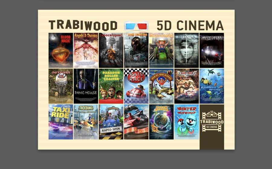 Berlin: 5D Cinema Attraktion - Choosing From 30 Short Films, Including Action and Horror