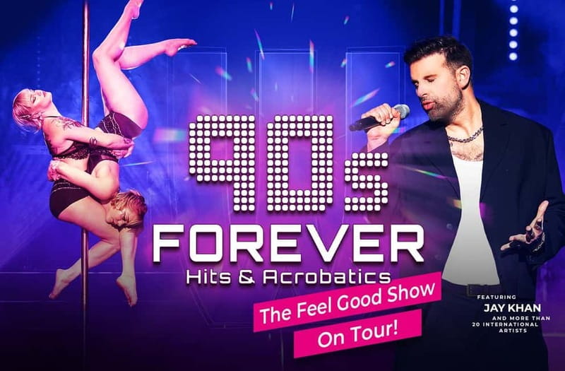 Berlin: "90s Forever - Hits & Acrobatics" - Varieté Show - Why the 90s Forever concept works so well in Berlin