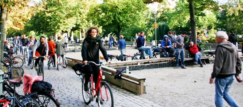 Berlin: Alternative Berlin Bike Tour - The neighborhood route: Kreuzberg, Friedrichshain, Neukölln, and Treptow