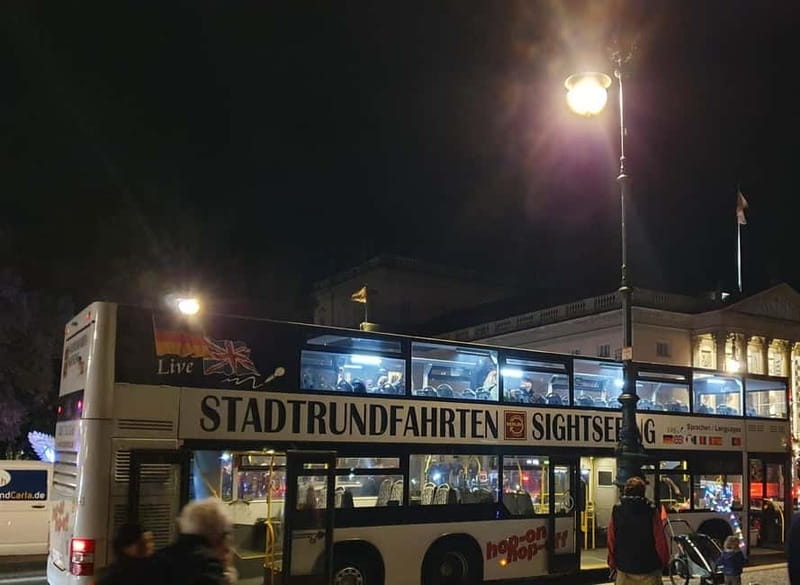 Berlin: Bus Tour by Night with Live Commentary - Photo Stops and Top Deck Tips (So Your Night Photos Actually Work)