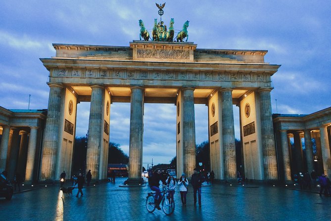 Berlin by Night Private Tour - All Must-See Sites Magically Lit Up at Night - Sony Center and Brandenburg Gate, where the night turns iconic