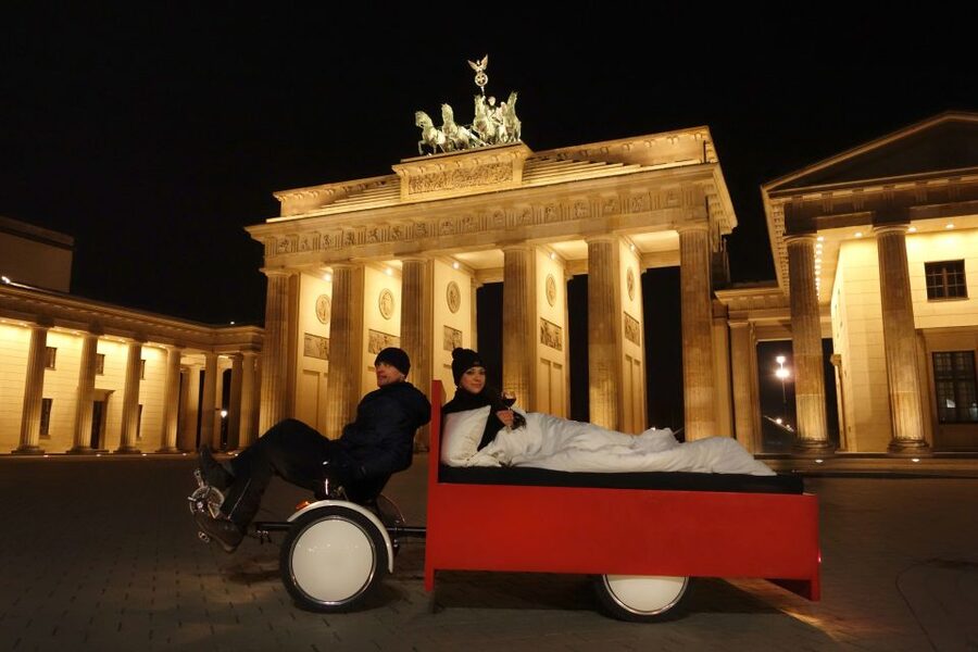 Berlin: City Sightseeing Tour in a Unique BedBike - Reclining in Berlin, on a BedBike (Not a Bus, Not a Walk)