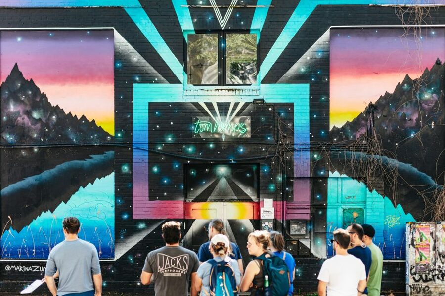 Berlin: City Street Art Guided Walking Tour - East and West Berlin murals: same city, different pressures
