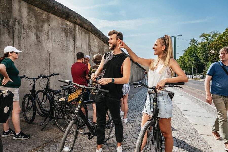 Berlin: Cold War Era History Guided Bike Tour - Finding the ride at Berlin on Bike’s Kulturbrauerei depot