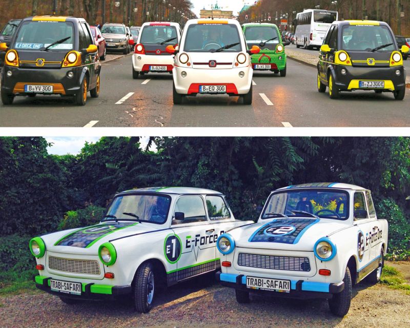 Berlin: E-Trabi City Tour - Key things you will notice on this e-Trabi tour