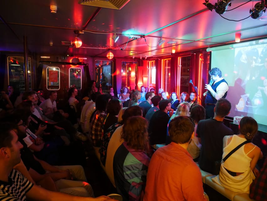 Berlin: Eastern European Comedy Special Ticket and Free Shot - What I would expect you to notice first inside the room