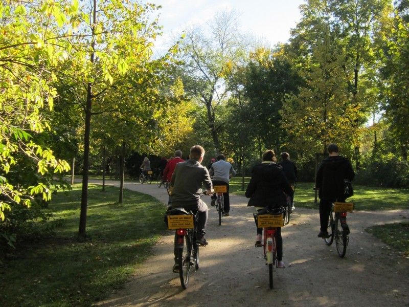 Berlin: Green City Guided Bike Tour - Repurposed creative spaces: old factories, new culture