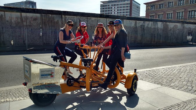 Berlin : Guided Private Sightseeing Tours with Funbikes, Teambikes - Tiergarten drives, Neue Wache, Altes Museum, and the Berlin Wall memorial finale