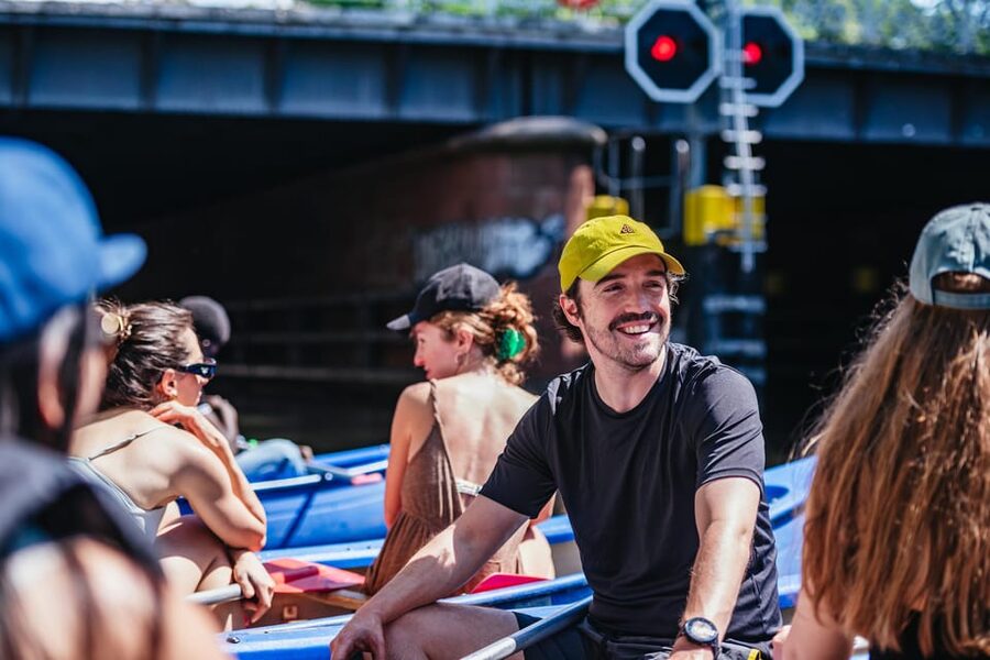 Berlin: Guided Tour by Canoe - The Ratiborstraße to Länderdreieck paddle: learning the route, not just the landmarks