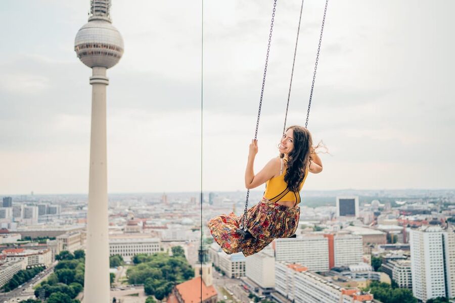 Berlin: Highest Swing in Europe - Harness Up: How the Staff Run Safety and Keep You Comfortable