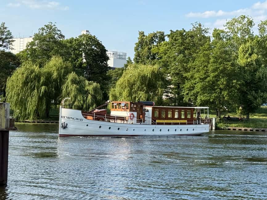 Berlin: Historic Boat Sightseeing City Center Tour - FAQ