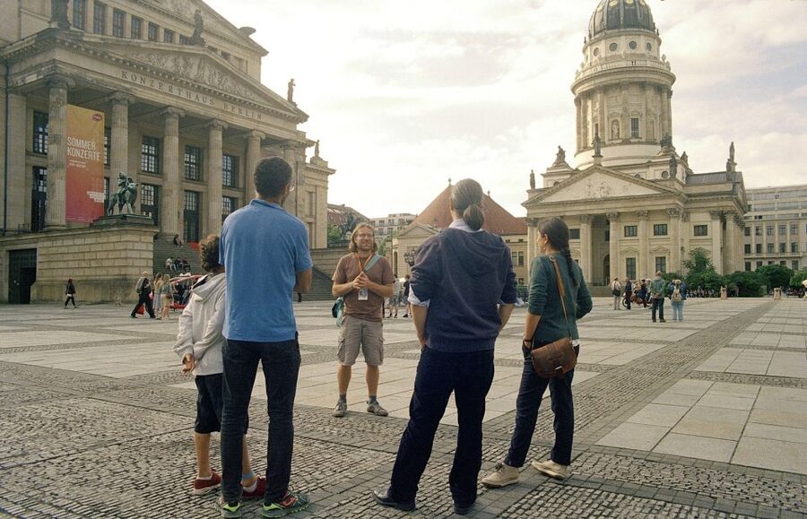 Berlin Historical Highlights Walking Tour - Starting at Potsdamer Platz: modern Berlin sets the timeline