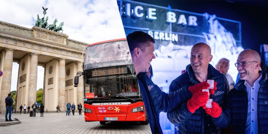 Berlin: Hop-On Hop-Off Bus and Icebar Ticket Combo - A One-Day Ticket That Turns Berlin Into Two-Day Sightseeing