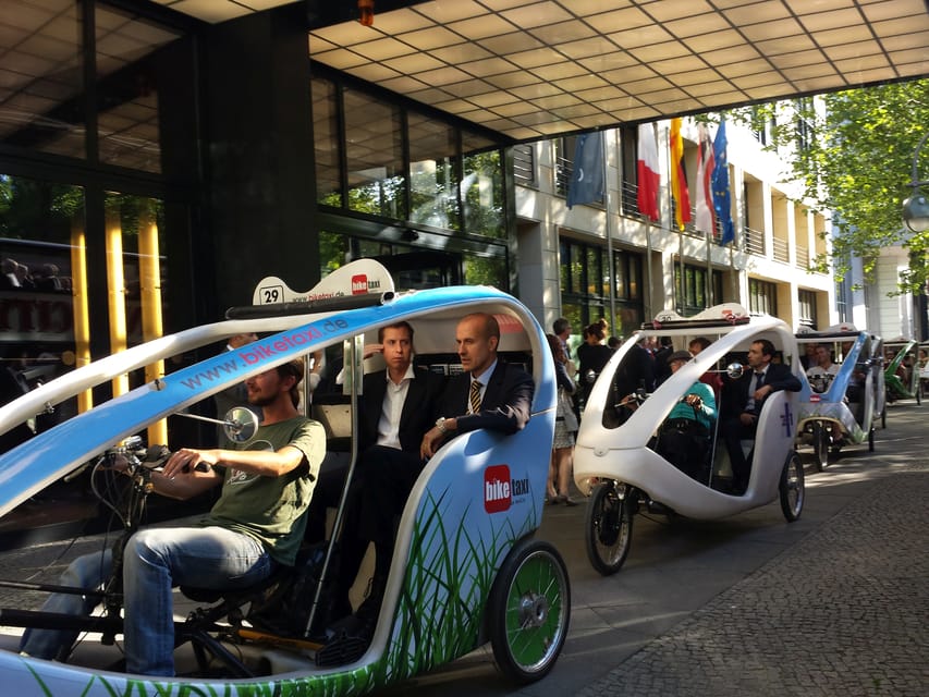 Berlin: Illuminated Berlin by Bike Taxi - Why a bike taxi works so well for Berlin’s lights