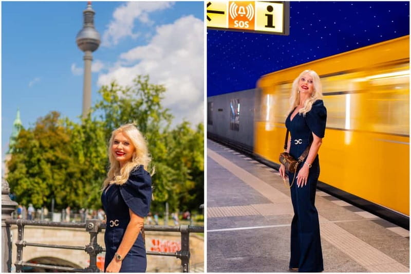 Berlin: Instagram Tour of the most visited spots - Viewpoint stop with TV Tower as backdrop