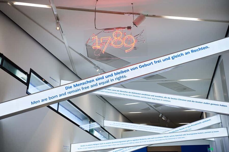 Berlin: Jewish Museum Highlights Tour - The exhibition timeline, from the Middle Ages to after 1945