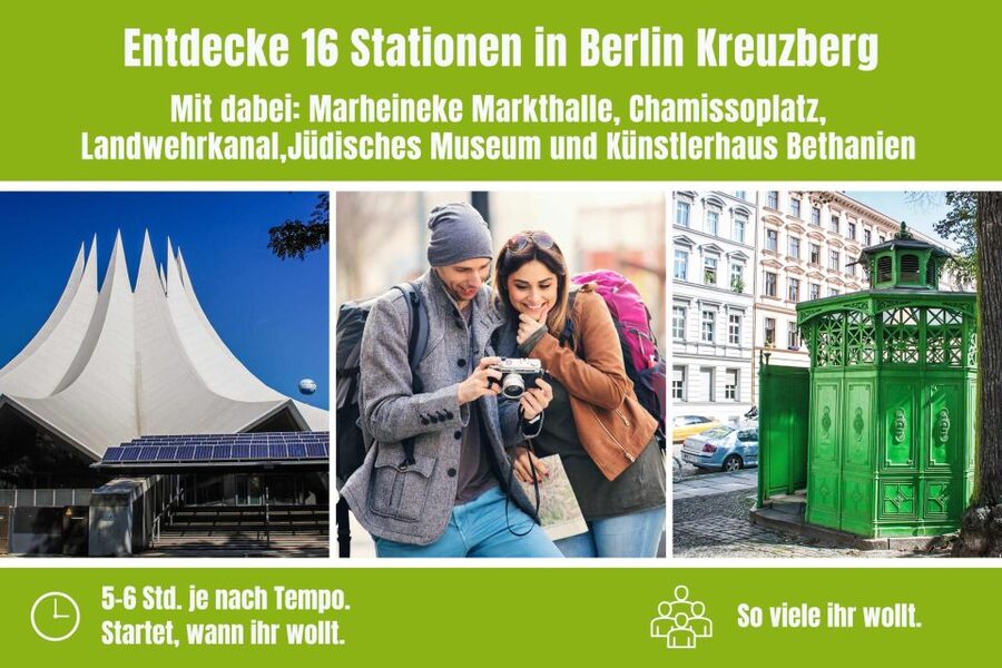 Berlin Kreuzberg: Scavenger Hunt Self-Guided Tour - Starting at Passionskirche on Marheinekeplatz