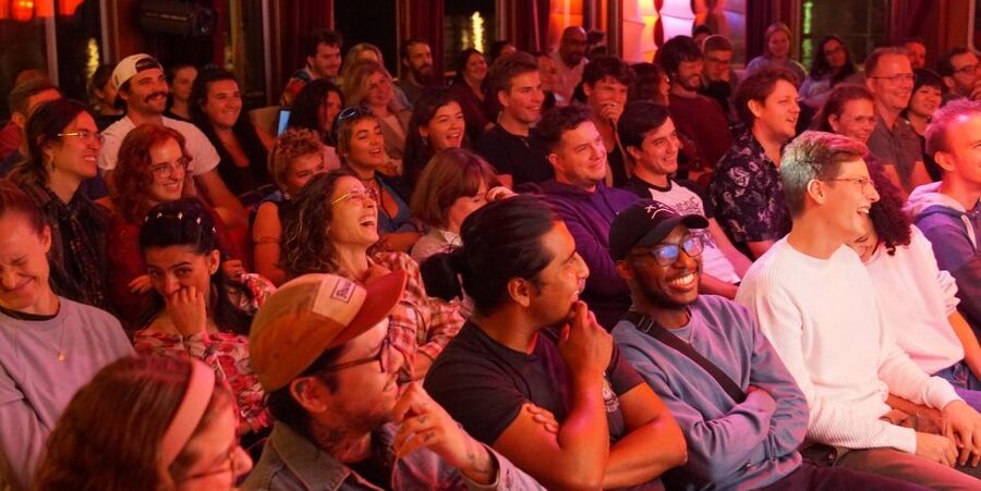 Berlin: Laughing Spree Comedy Show on a Boat - Picking the Right Night: Open Mics vs Dark Comedy Open Mic