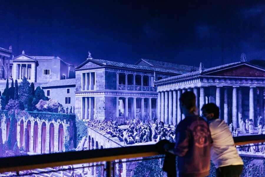 Berlin: "Pergamonmuseum. The Panorama" Exhibition Tickets - Music, light effects, and the audio guide that makes it click