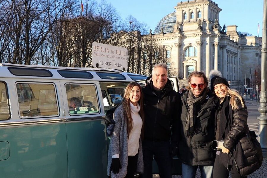 Berlin: Private Sightseeing Tour in Iconic Oldtimer VW Bus - The photo booklet makes the story stick