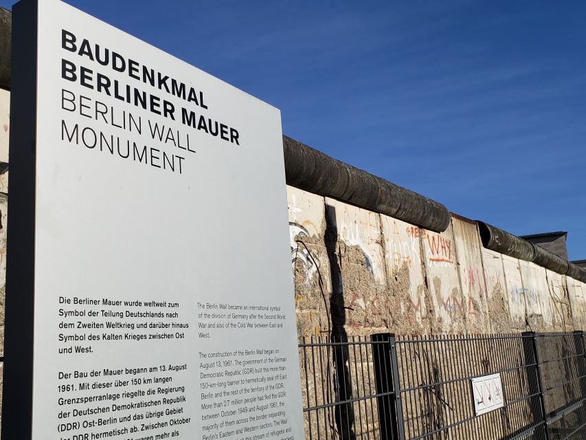 Berlin: The Wall and Cold War - a Private Walking Tour - Entering Berlin’s Cold War World Starts at Bernauer Straße