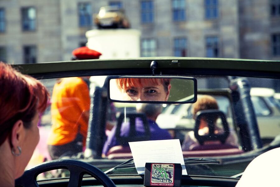 Berlin: The Wall Ride Guided Trabi Tour - Cold War streets: passing wall relics and Marxism to Leninism sites