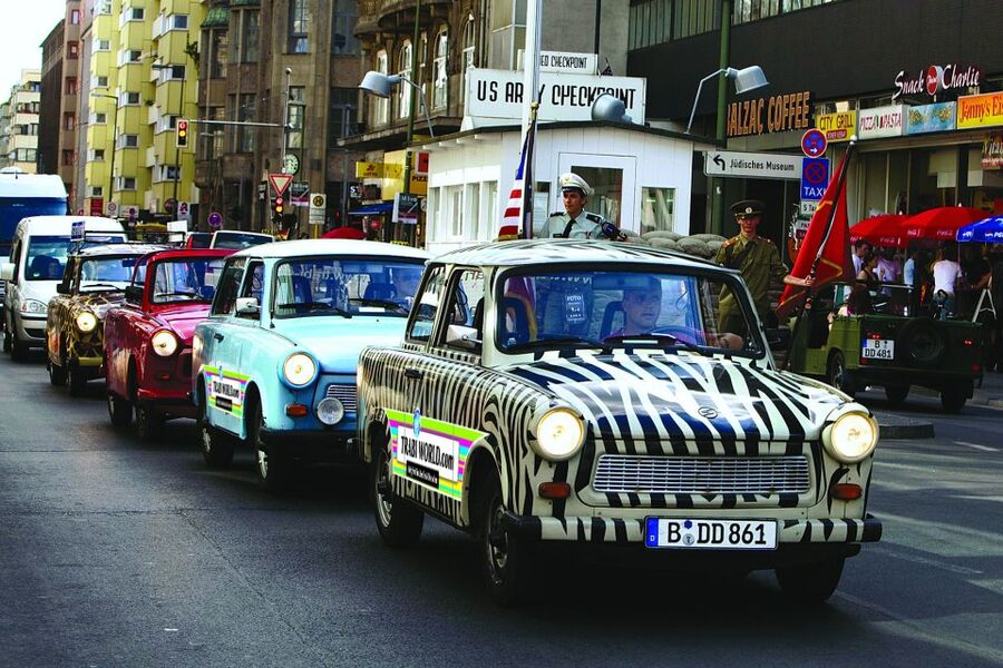 Berlin: The Wall Ride Guided Trabi Tour - The death strip area: understanding separation without stopping the whole day
