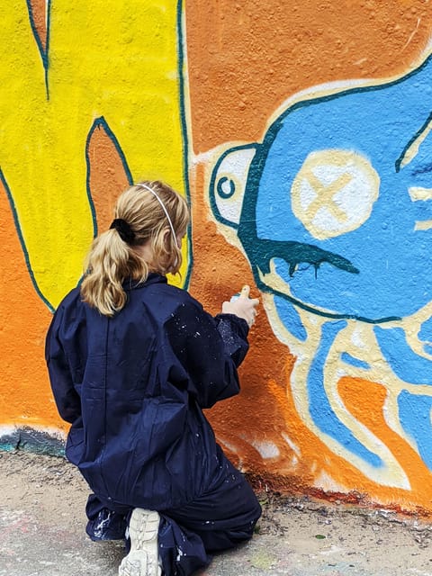Graffitiworkshop Berlin - How the spray-can technique is taught when you only have 90 minutes