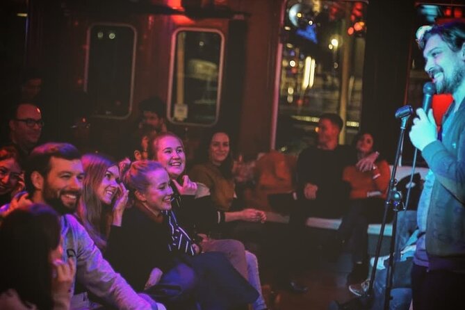 Laughing Spree - English Comedy Show on a Boat - Timing That Works: Doors at 8, Show at 9, 2.5 Hours of Laughs