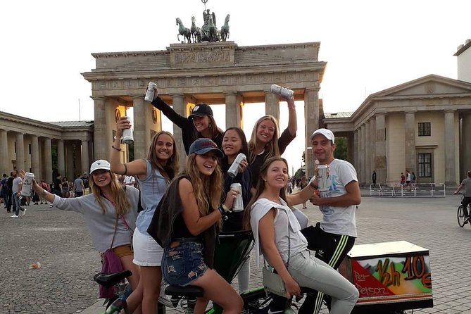 Party and Beer Bike Private Sightseeing Tour Berlin with Pick-up - Music, Photographer, and the Photo Moments That Make It Worth It