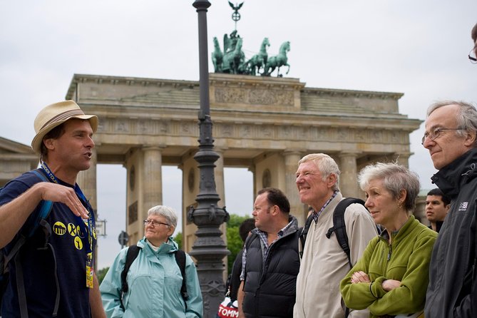 Private Berlin: Iconic Sights and Hidden Gems Walking Tour - Brandenburg Gate and Pariser Platz photos with Cold War context