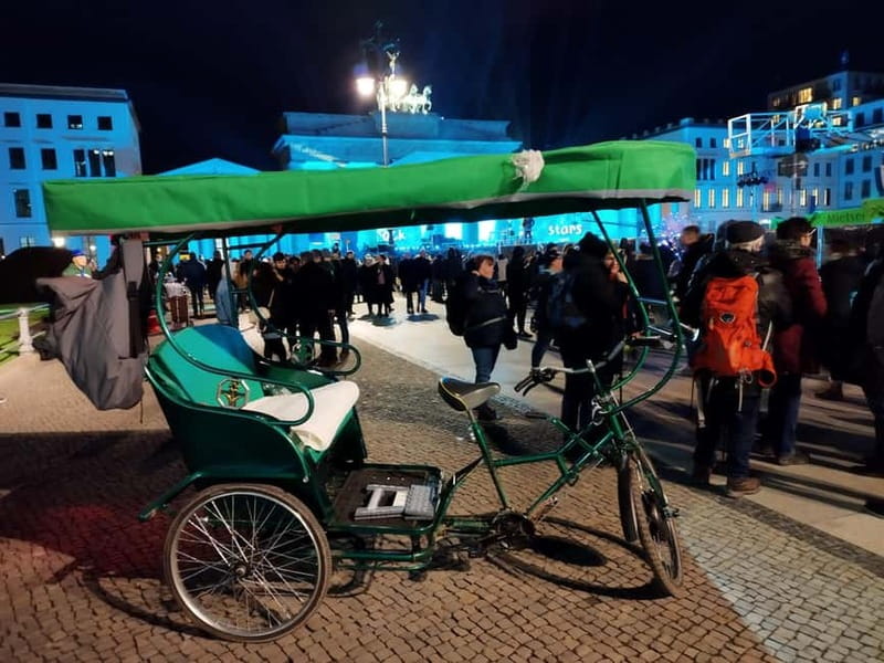 Private Rickshaw Taylor Made By Night Tour - Why a private rickshaw night tour makes Berlin easier