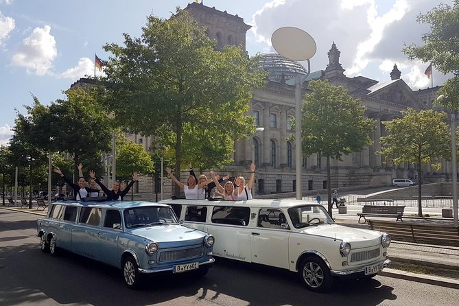 Private Tour: Berlin by Trabant Stretch-Limousine - East Side Gallery photos and the “outside art” moment