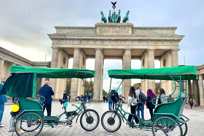 Rickshaw Tour-Cruise Ship guests arrive 9.30 upto 11.30 am Berlin - 9:30 to 11:30 in Berlin, Then You’re Back Out to Explore