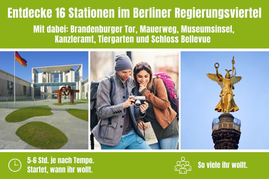 Scavenger Hunt through Berlin's Government District - Price and value for a group up to 10