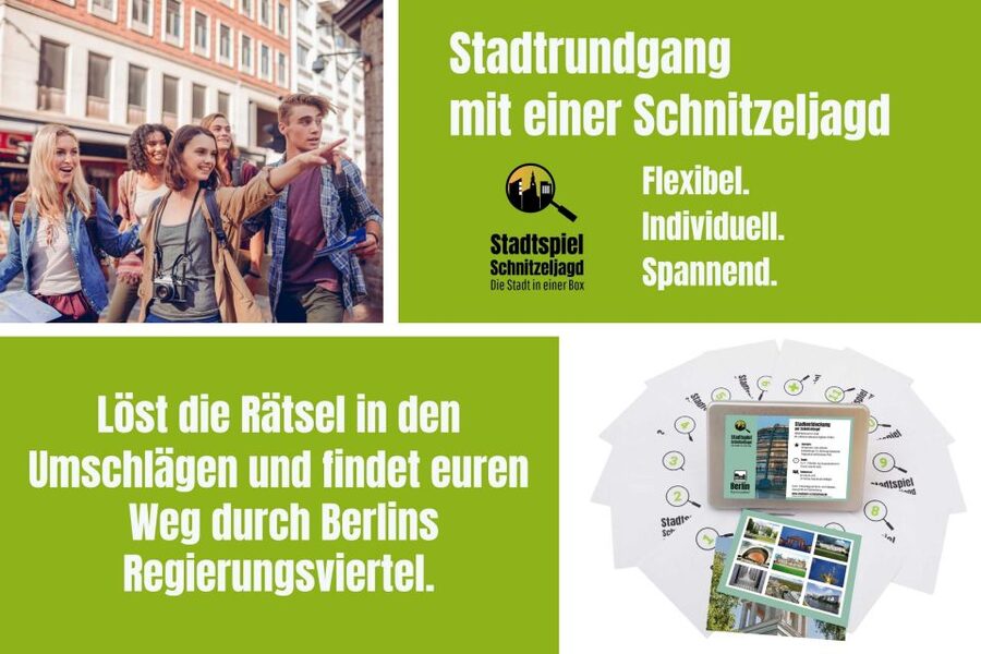 Scavenger Hunt through Berlin's Government District - Starting at Unter den Linden, then locking onto Pariser Platz