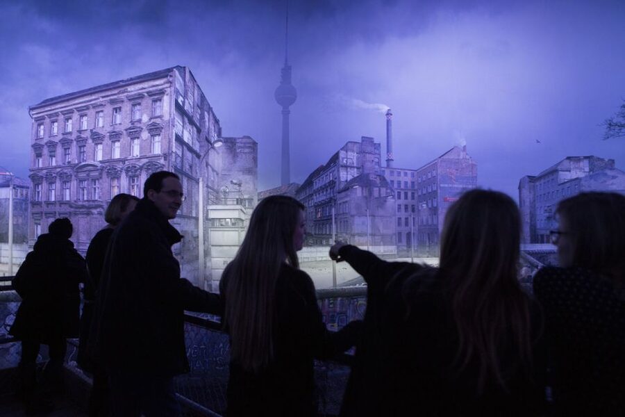 THE WALL: asisi Panorama Berlin Ticket - The 4-meter visitor’s platform: how the Wall feels from close up